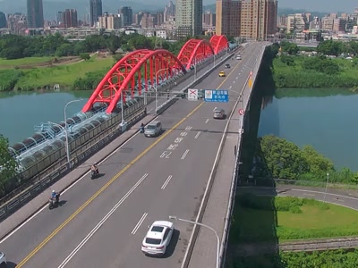 台北市道路  水源快永福橋 距離1.2公里 氣溫24.4度