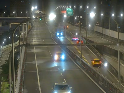 台北市道路 環東快堤頂匝道