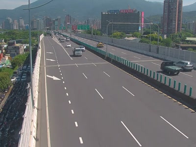 洲美快大業路匝道 氣溫27.9度