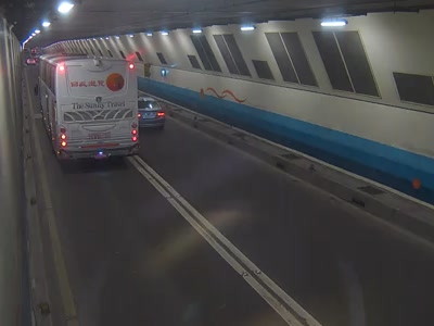 台北市道路 復北隧道南向0K+830M