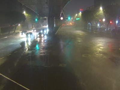 台北市道路  北安明水(近大直橋) 距離1.0公里 氣溫22.4度