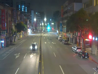 台北市道路 北安路595巷口