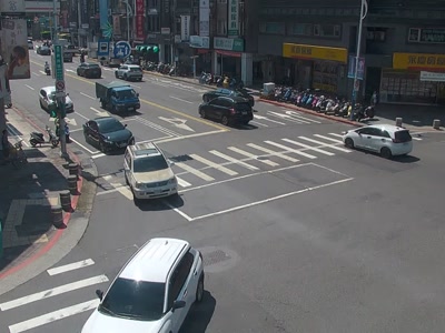 台北市道路  民族西路承德路口 距離0.5公里 氣溫22.3度