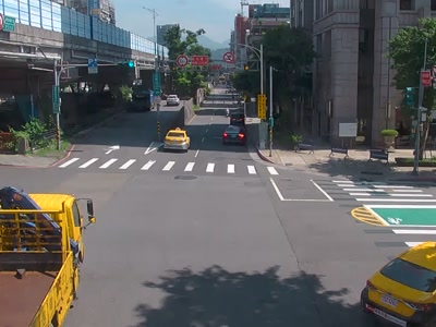 台北市道路  民生東路限高器 距離0.9公里 氣溫31.2度