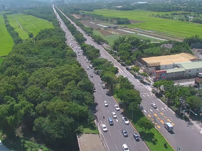大度路與立德路口(東南角) 氣溫26.6度