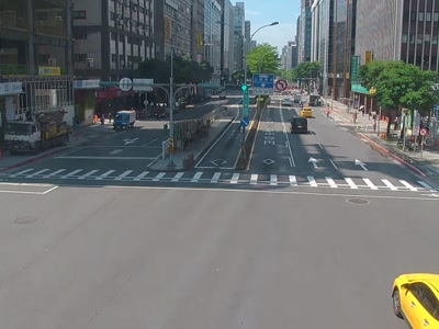 台北市道路 松江路與長春路口