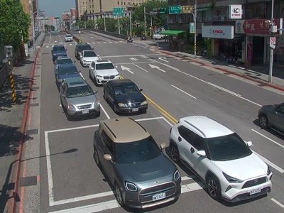 台北市道路  木柵路1段與和興路口號誌桿 距離1.5公里 氣溫22.4度