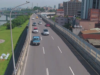 台北市道路  水源快上層往南門架(溪州街與汀州路4段140巷口 距離1.6公里 氣溫23.6度