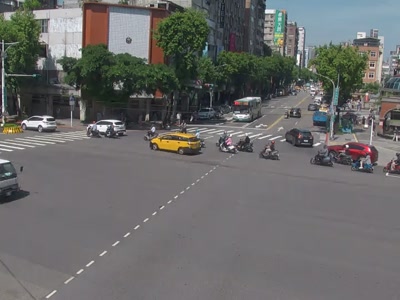 台北市道路  民生東路與中山北路口 距離0.7公里 氣溫30.5度