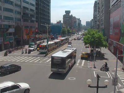 台北市道路 南京東-三民路口