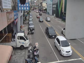 台中市道路  黎明路/朝馬路(右側車流往臺灣大道) 距離0.3公里 氣溫24.4度