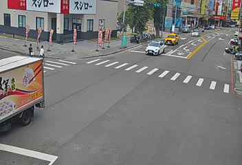 台中市道路 福科路/黎明路(右側車流往西屯路)