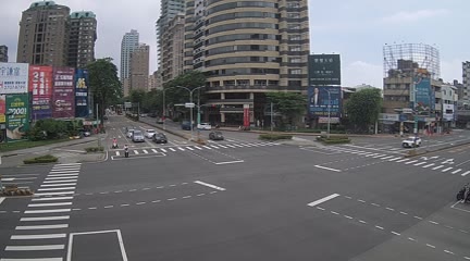 台中市道路  五權西路/忠明南路(右側車流往美村路) 距離0.7公里 氣溫26.5度