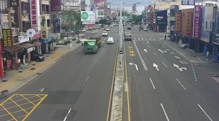 台中市道路  中清路/1386巷(右側車流往文心路) 距離0.6公里 氣溫28.6度