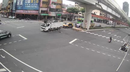 台中市道路  文心路/昌平路(右側車流往崇德路) 距離0.6公里 氣溫26度