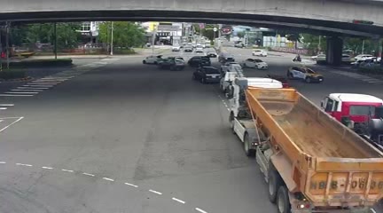 台中市道路 五權西路/環中路西側(右側車流往文心路)