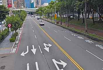 台中市道路 向上路/惠文路(右側車流往文心路)