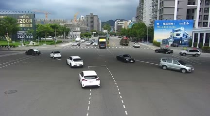 台中市道路  太原路/環中東路西側(右側車流往祥順路) 距離1.7公里 氣溫30.1度