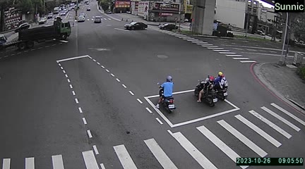 台中市道路  松竹路/環中東路(右側車流往大坑) 距離0.0公里 氣溫28.5度