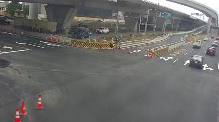 台中市道路  環中路/同榮東路(車流往崇德路) 距離0.5公里 氣溫28.6度