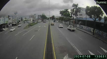 台中市道路  中清路/中清聯絡道大雅端(右側車流往環中路) 距離2.5公里 氣溫29.4度