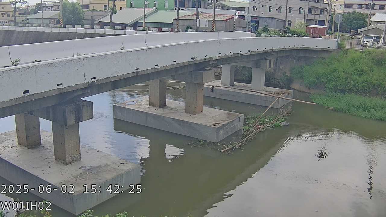 台中市道路  安良港大排中游 距離1.4公里 氣溫25.4度