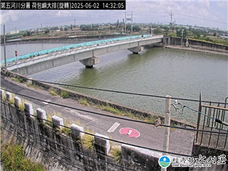 水利署防災影像  朴子溪 荷包嶼 距離2.7公里 氣溫25.7度
