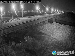 水利署防災影像  烏溪 溪南橋 距離1.8公里 氣溫25度