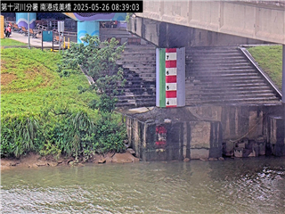 水利署防災影像 淡水河 基隆河成美橋
