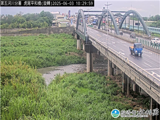 水利署防災影像 北港溪 虎尾溪平和橋
