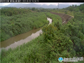 水利署防災影像  朴子溪 盧山橋 距離1.2公里 氣溫27.2度