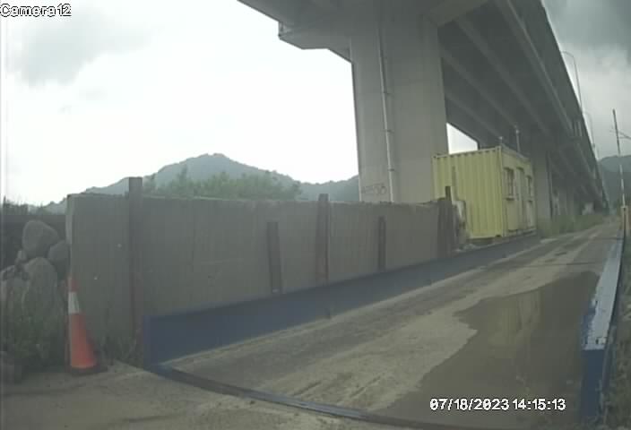 河川局各疏濬工區  第二河川局 後龍溪 汶水溪無名橋上游河段-5 距離10.1公里 氣溫18度