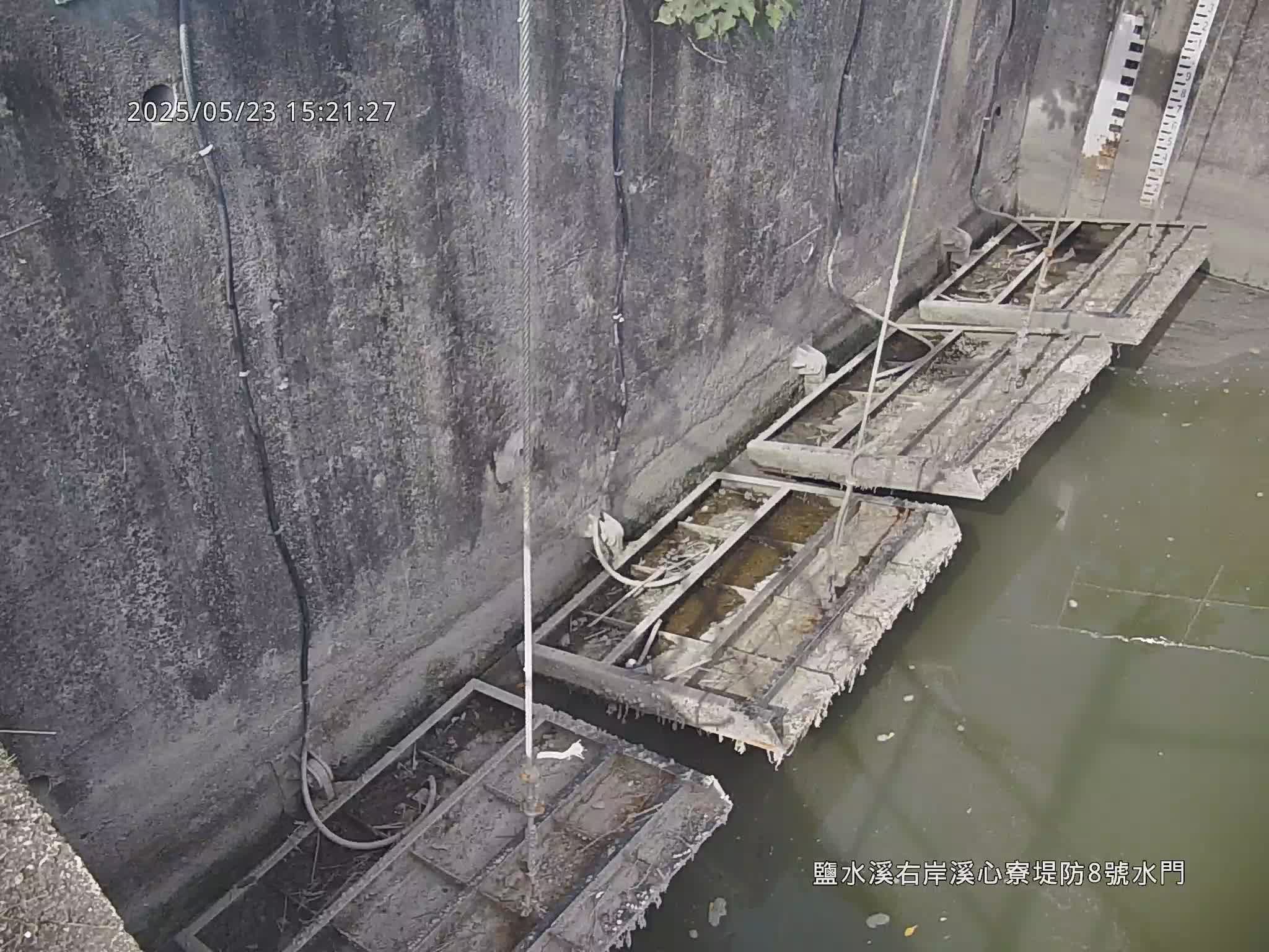 水利署水資源 六河局 鹽水溪右岸溪心寮堤防8號水門
