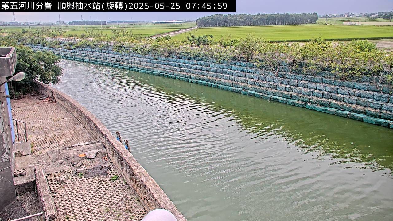水利署水資源  防災中心 順興抽水站 距離0.7公里 氣溫27.8度