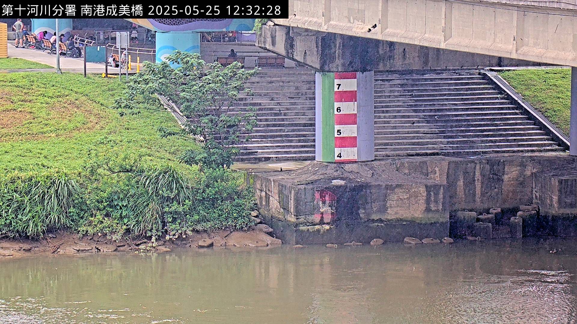 水利署水資源 防災中心 基隆河成美橋(固)