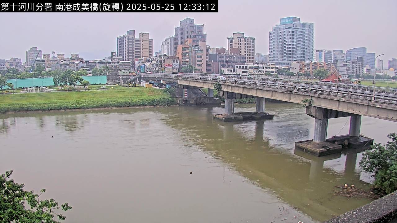 水利署水資源 防災中心 基隆河成美橋(旋轉)