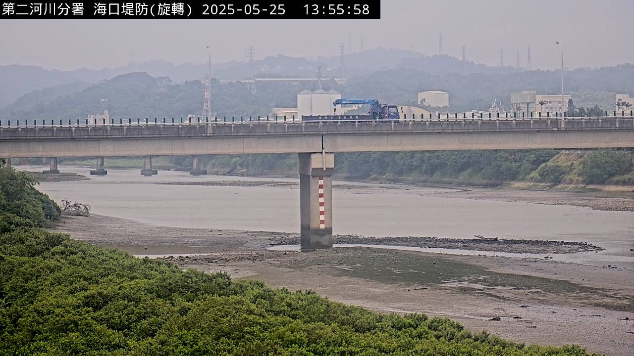 水利署水資源 防災中心 海口堤防