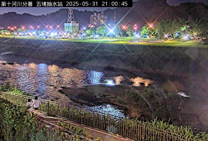 水利署水資源  防災中心 五堵抽水站(旋轉) 距離0.3公里 氣溫20.9度