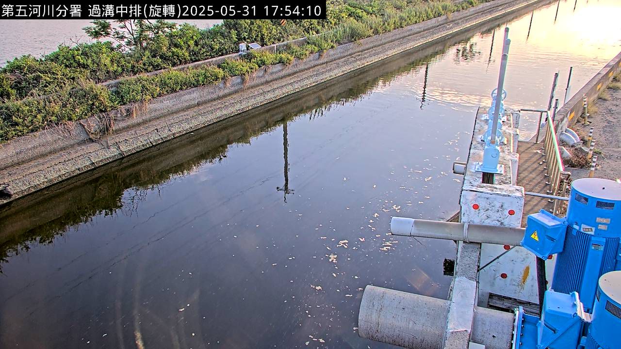 水利署水資源  防災中心 過溝中排 外水 距離2.7公里 氣溫25.4度
