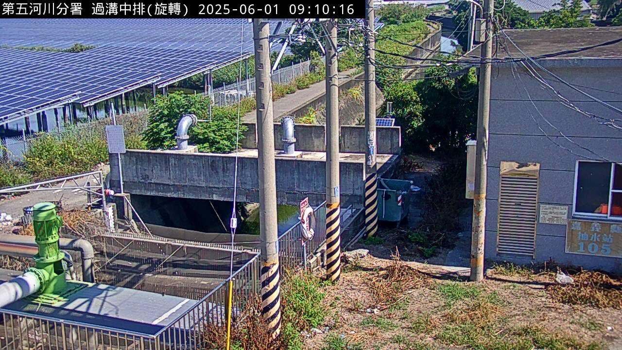 水利署水資源  防災中心 過溝中排 內水 距離2.7公里 氣溫25.4度