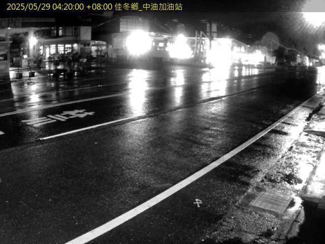 水利署水資源  七河局 佳冬鄉中油加油站 距離0.3公里 氣溫26.4度
