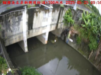 水利署水資源 三河局 貓羅溪左岸新興堤防1K+700