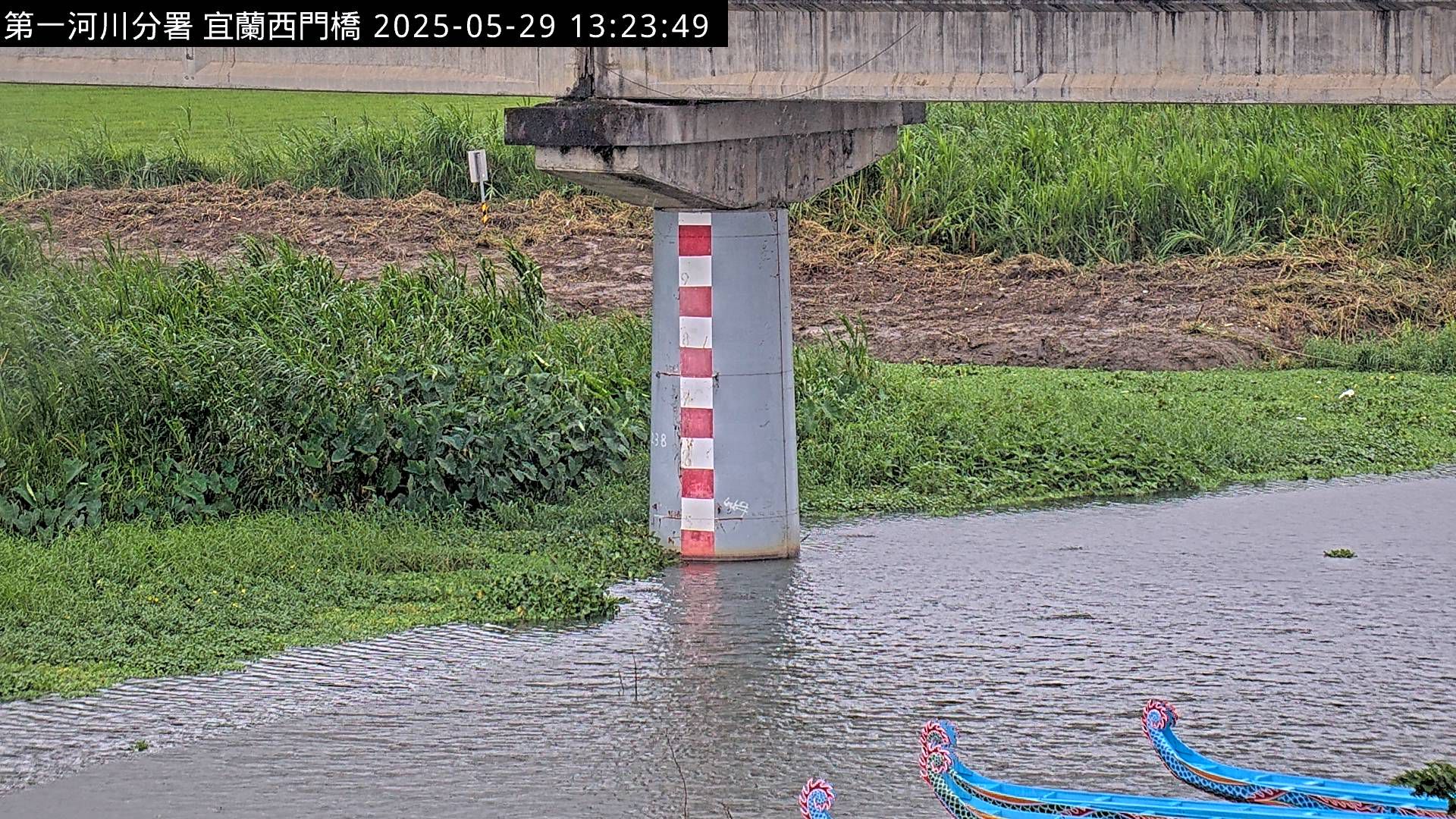 水利署水資源 防災中心 宜蘭西門橋(固定鏡頭)