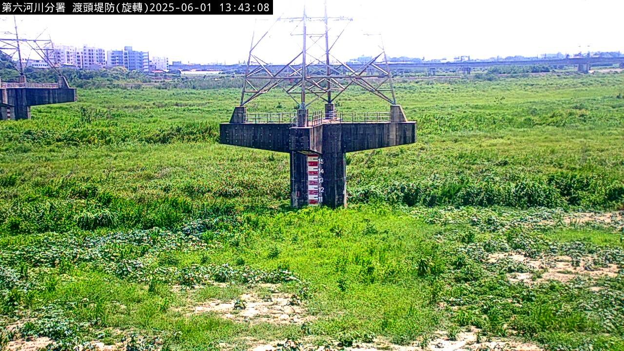 水利署水資源  防災中心 渡頭堤防 轉動 距離2.0公里 氣溫26.5度