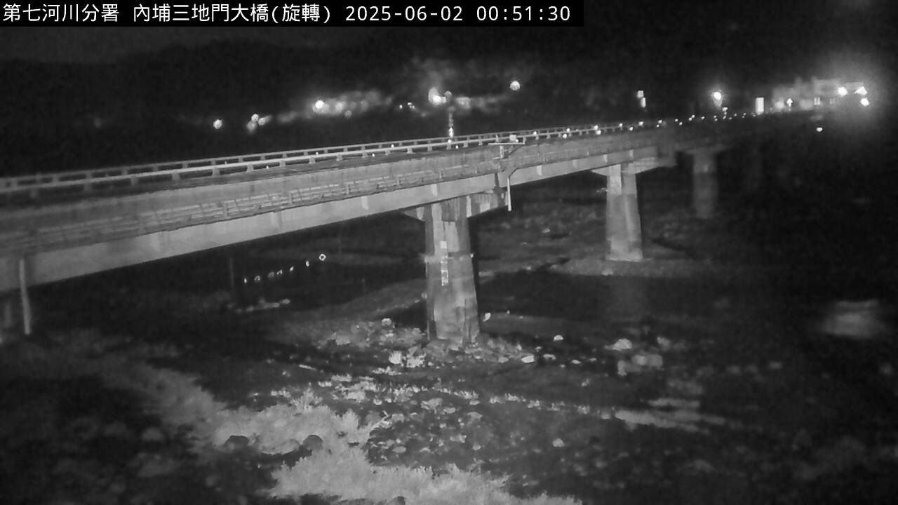 水利署水資源 防災中心 隘寮溪三地門大橋(旋轉)