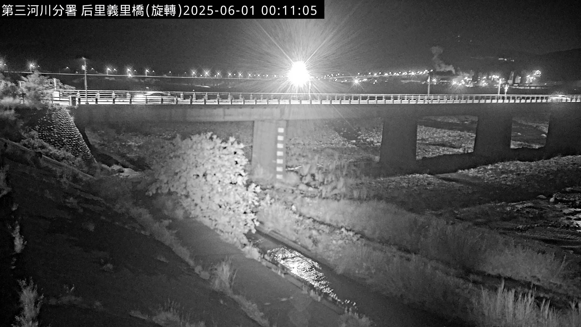 水利署水資源  防災中心 義里橋 距離2.4公里 氣溫23.4度