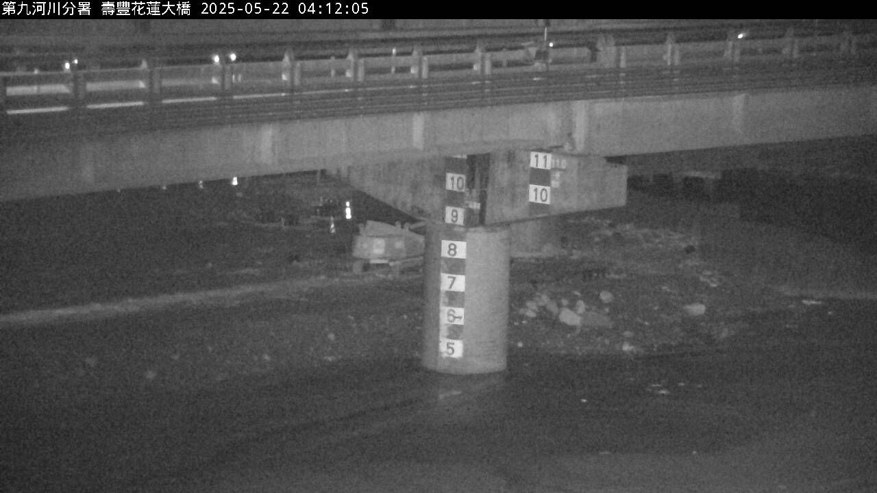水利署水資源  防災中心 花蓮大橋 固定 距離1.0公里 氣溫28.4度