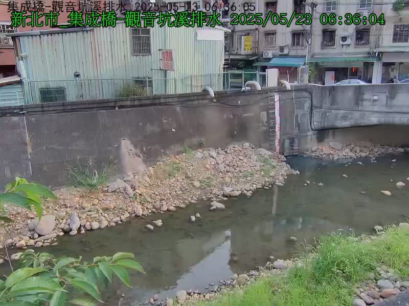 水利署水資源 新北市政府水利局 集成橋水位