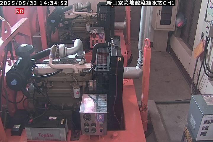 水利署水資源  雲林縣政府水利處 新山寮高地截流抽水站CH1 距離1.8公里 氣溫24.9度