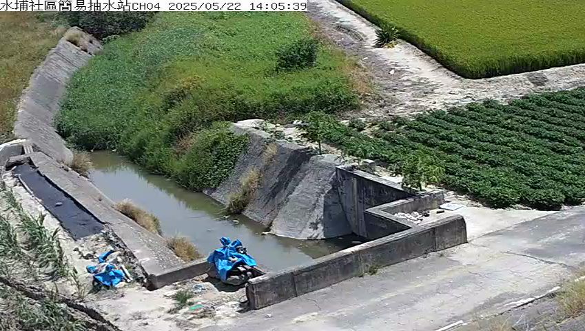 水利署水資源 雲林縣政府水利處 水埔社區簡易抽水站CH4